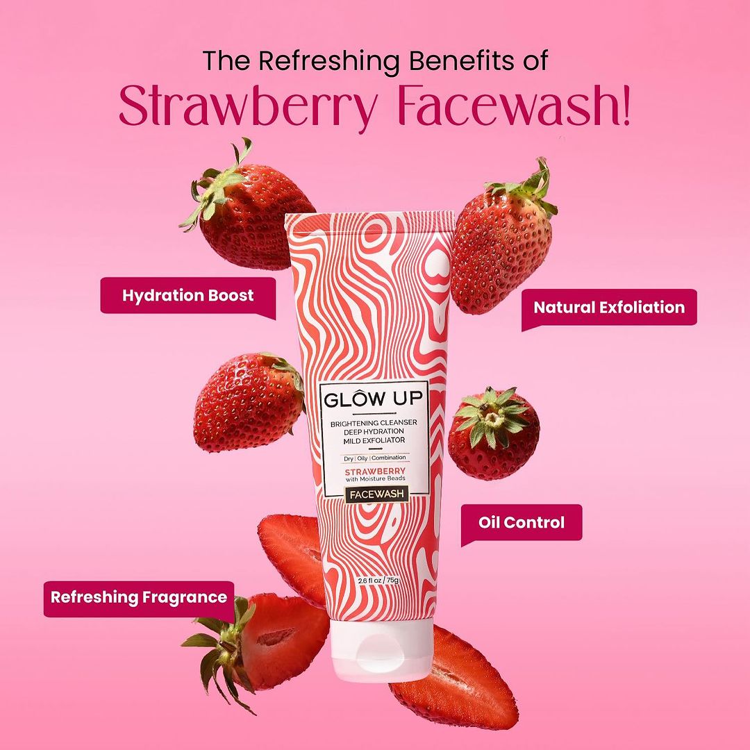 Strawberry Facewash - Front