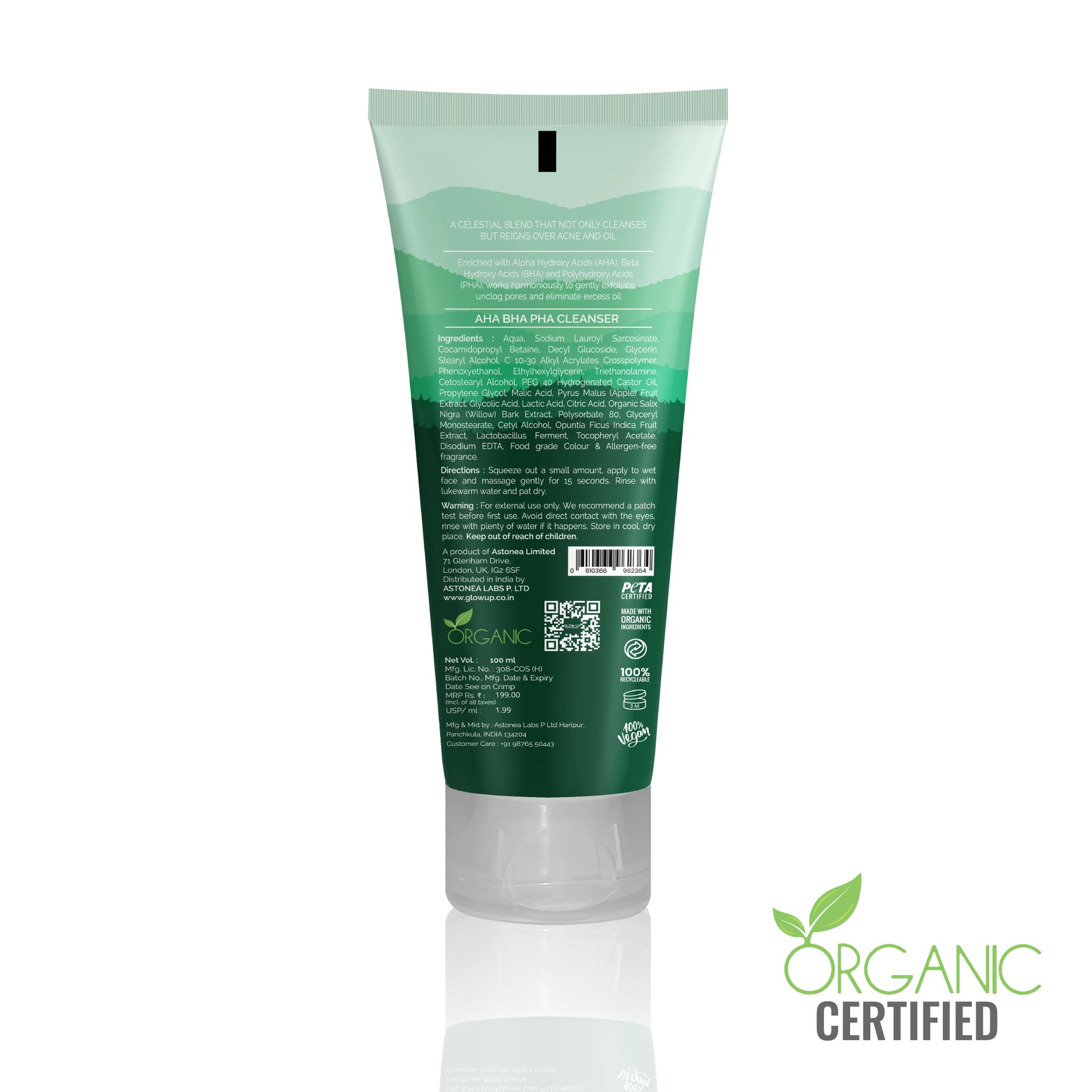 Back - AHA BHA PHA Cleanser