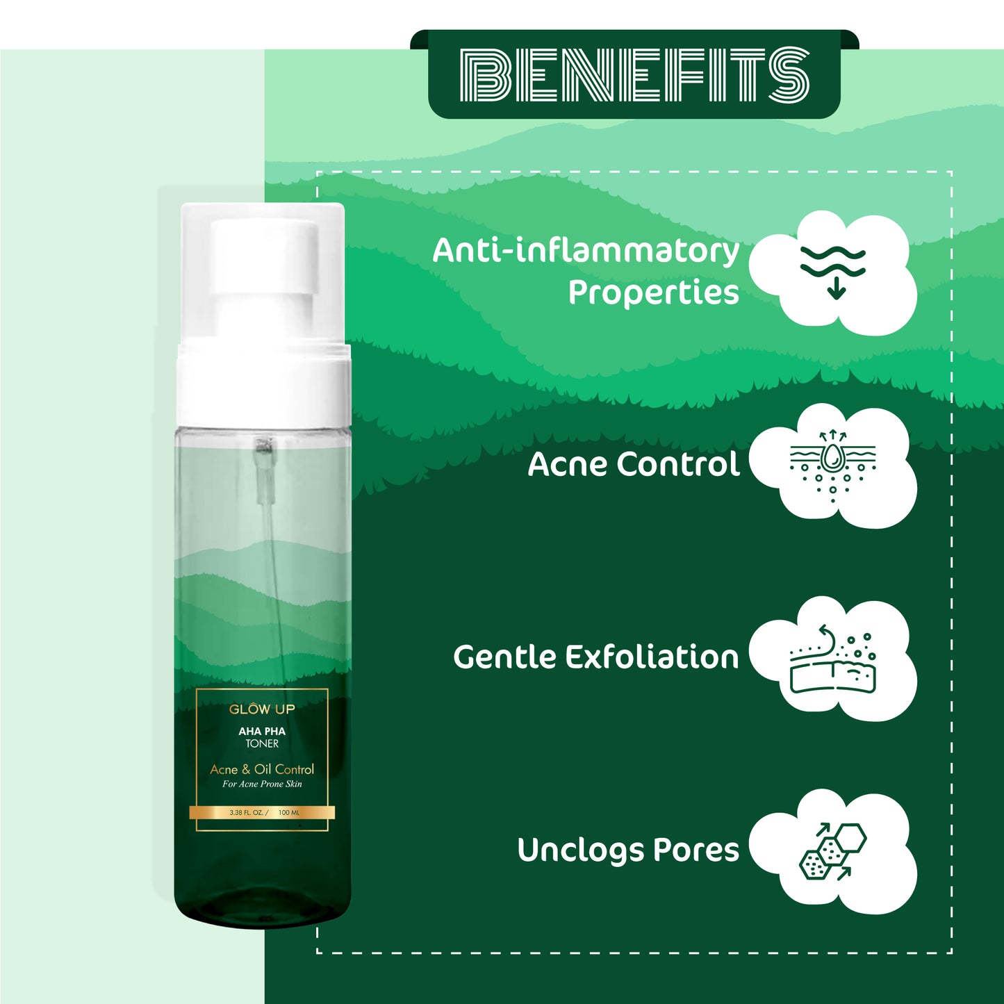 Benefits - AHA PHA Toner