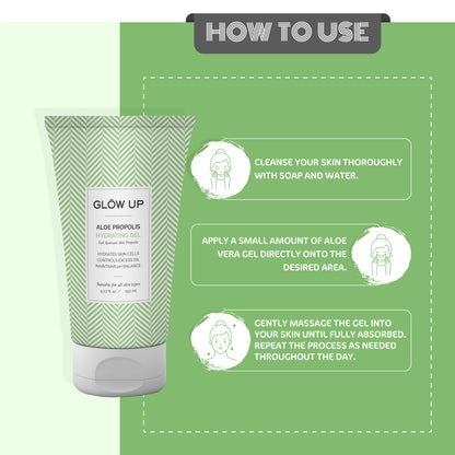 How to use - Aloe Propolis Hydrating Gel