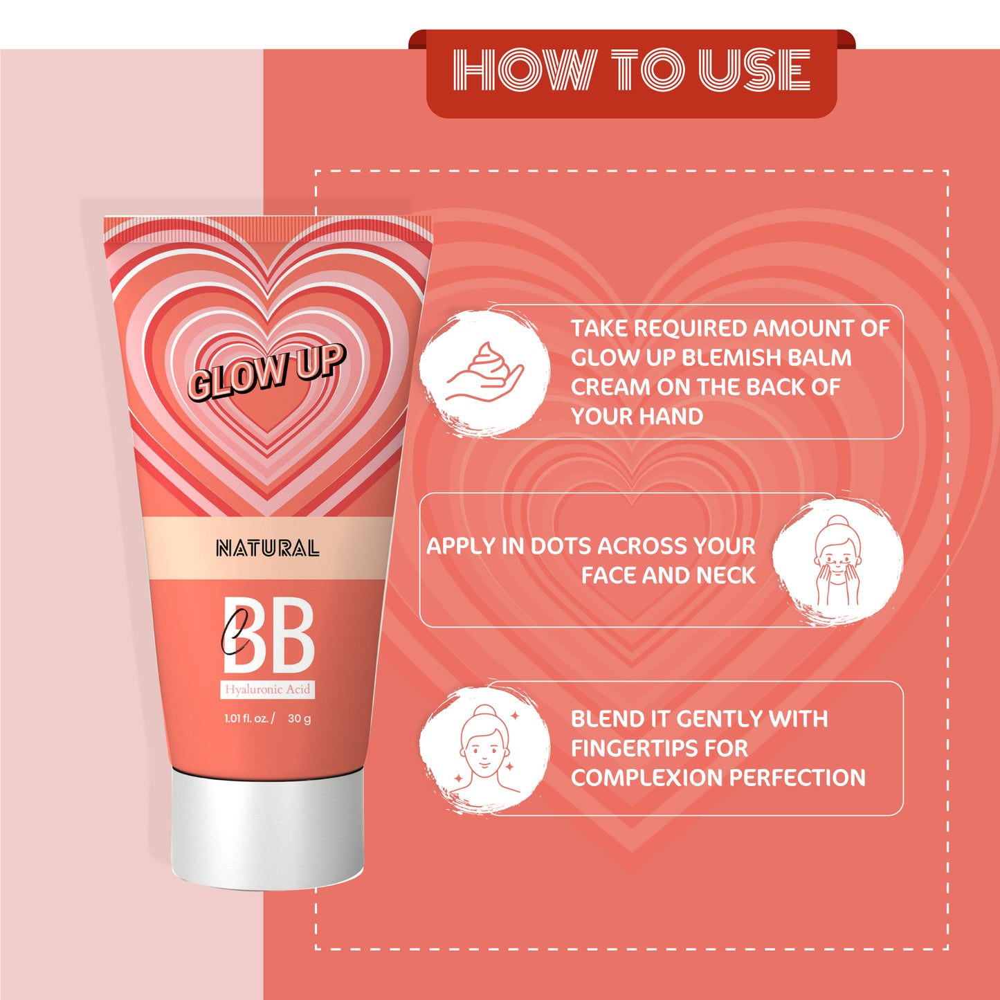 GLOW UP BB CREAM WITH VITAMIN C  - 30g