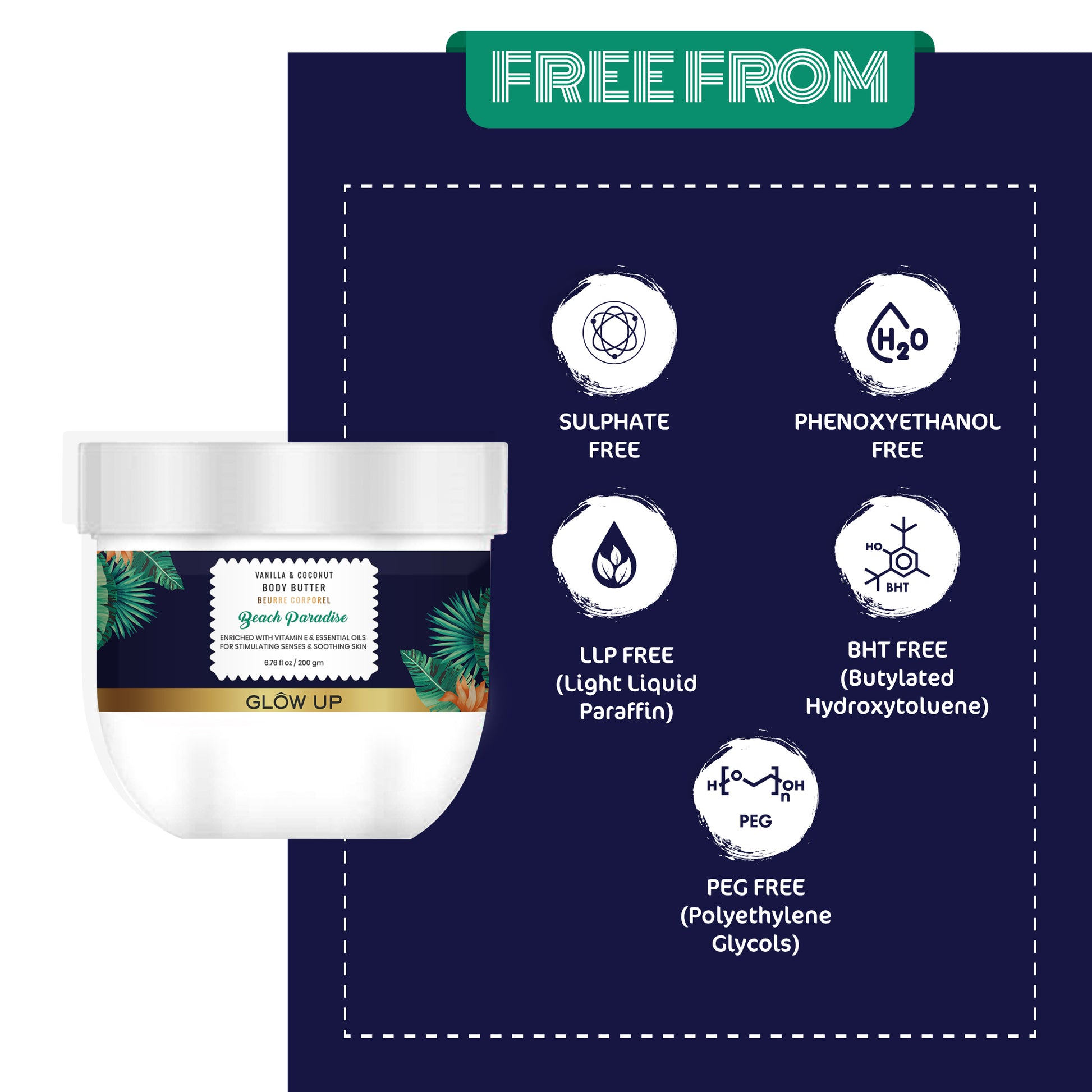 Free From - Beach Paradise Body Butter