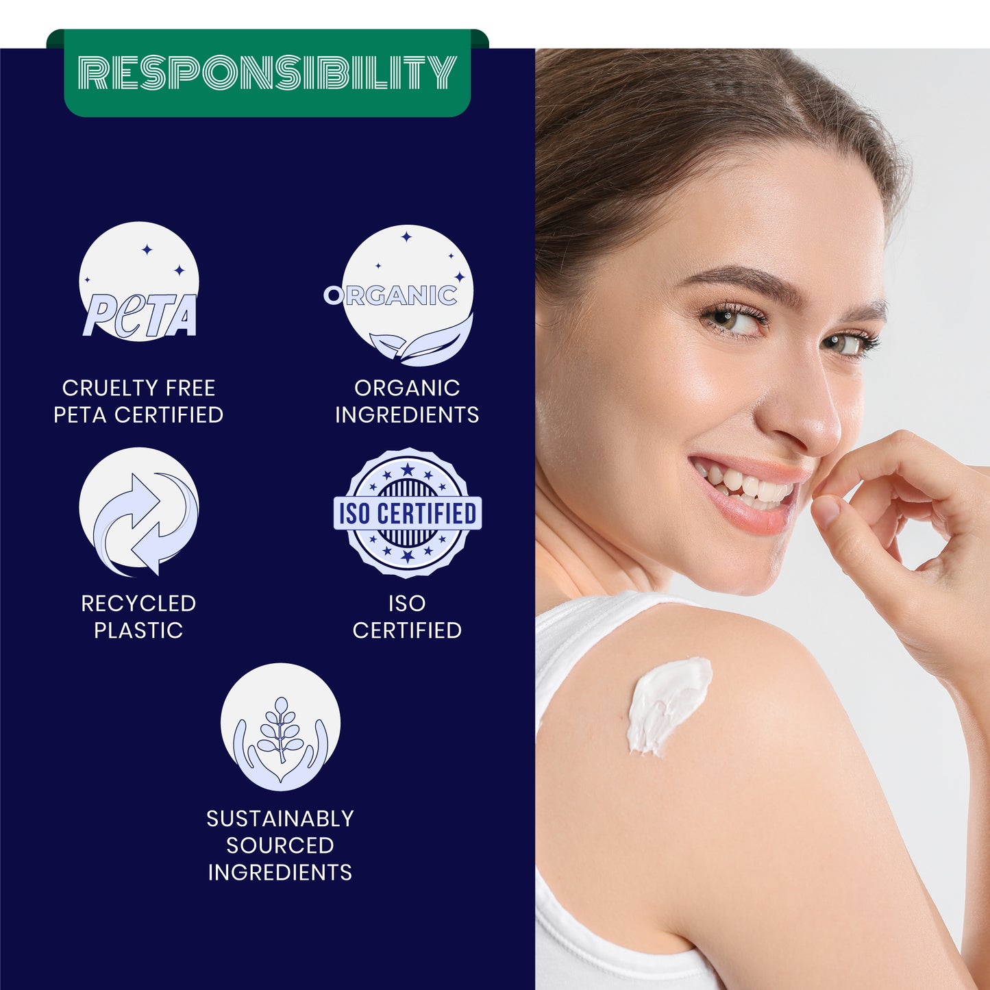 Responsibility - beach paradise body lotion 