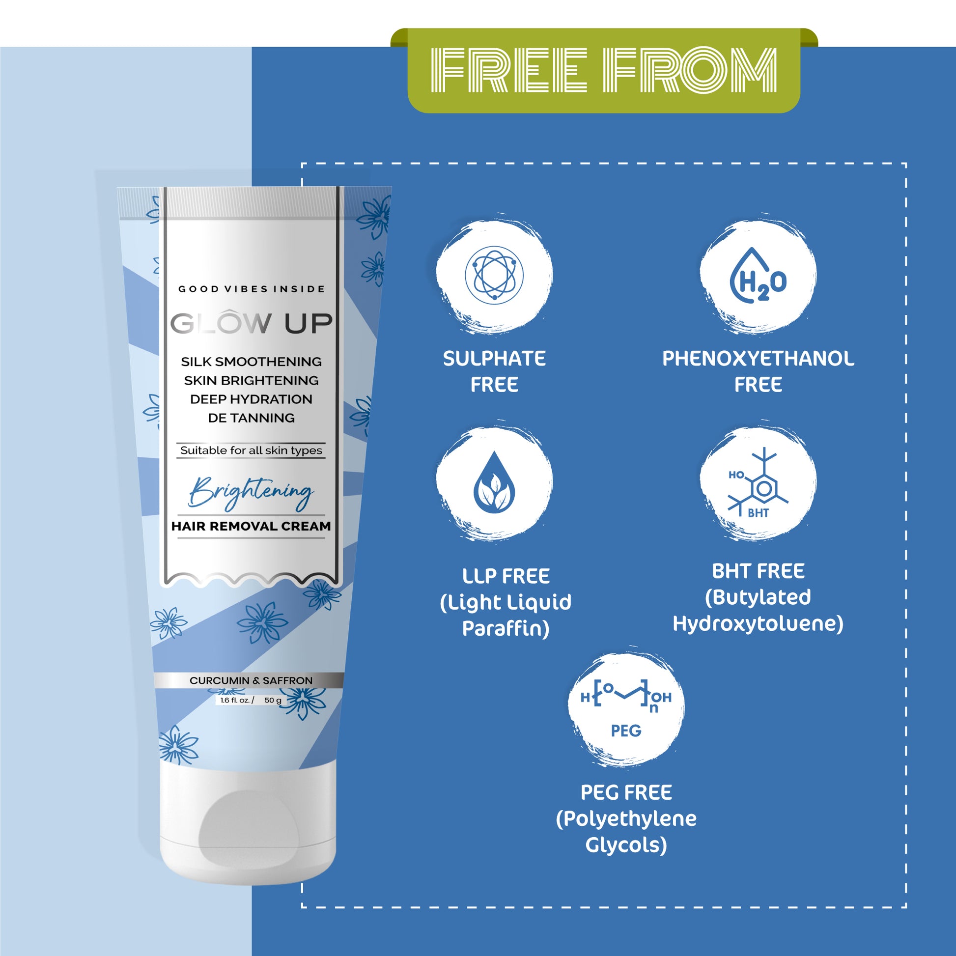 Free From - Brightening Hair removal cream