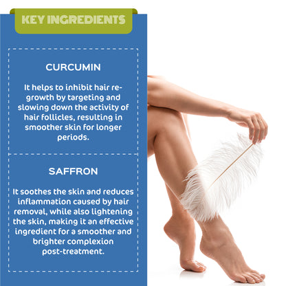 Key Ingredients - Brightening hair removal cream