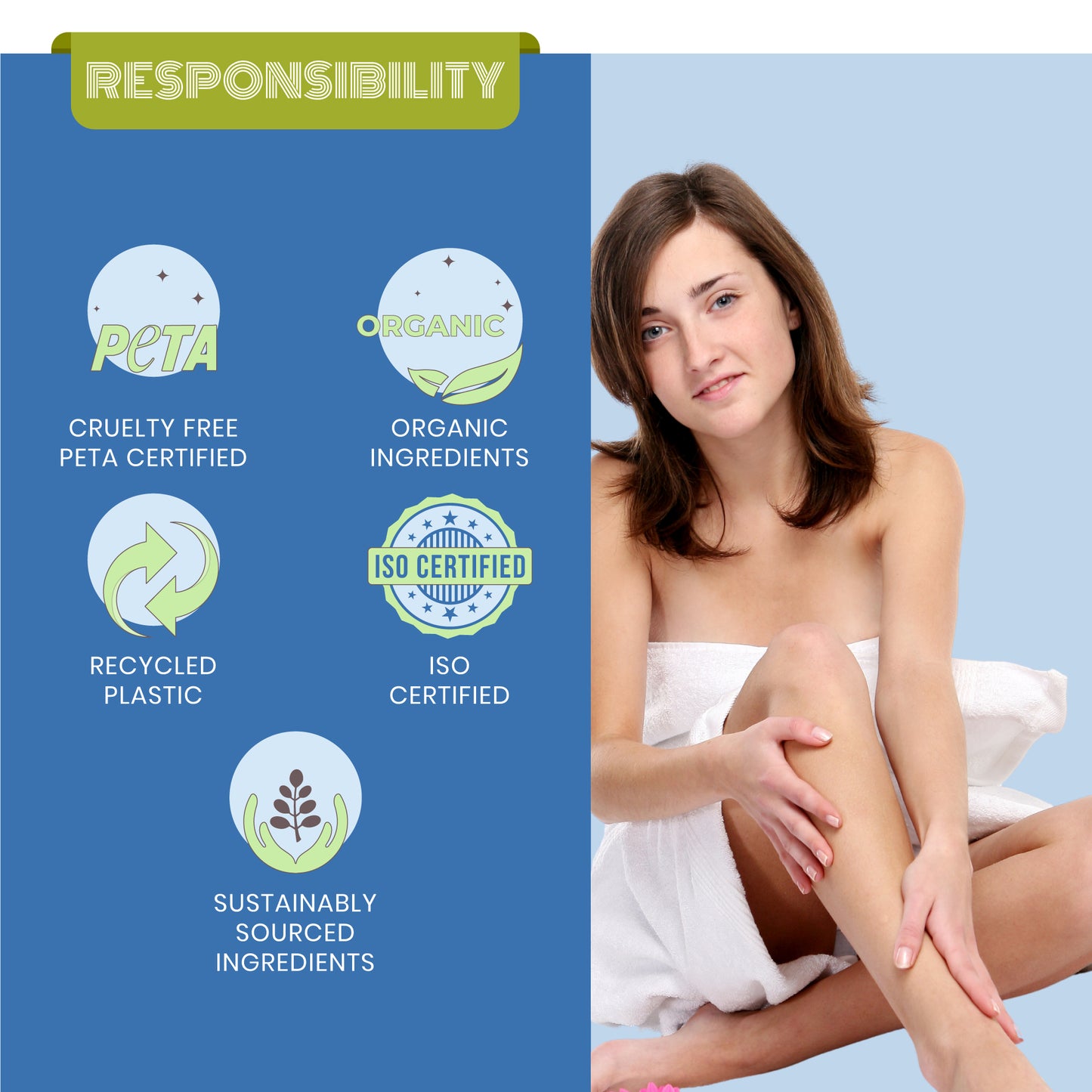 Responsibility - Brightening Hair removal cream