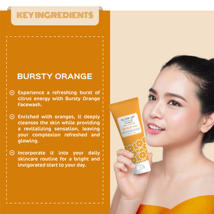 Key Ingredients - Bursty Orange facewash