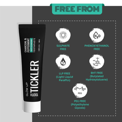 CHARCOAL TOOTH TICKLER TOOTHPASTE - 100g