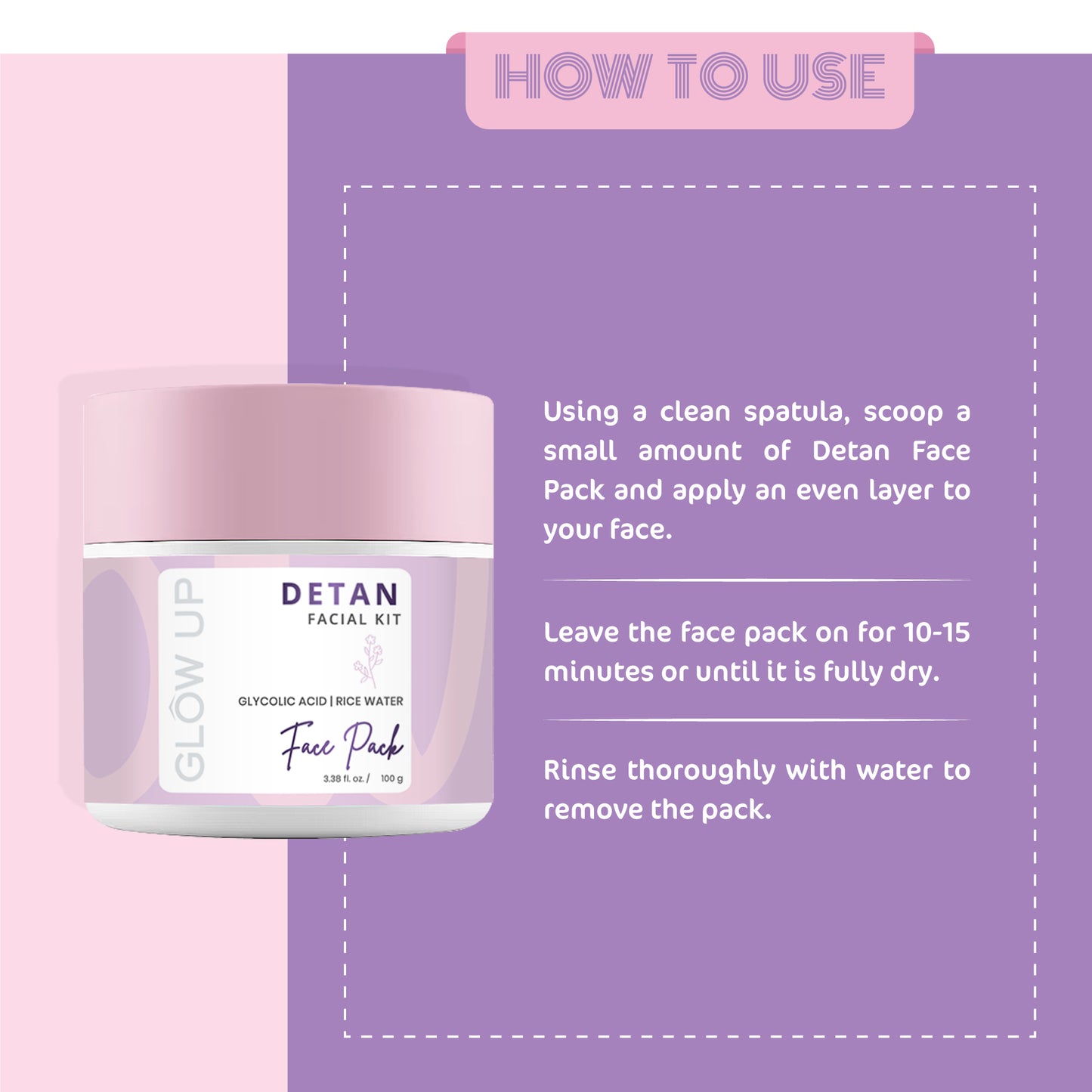 DETAN FACE PACK - 100 G