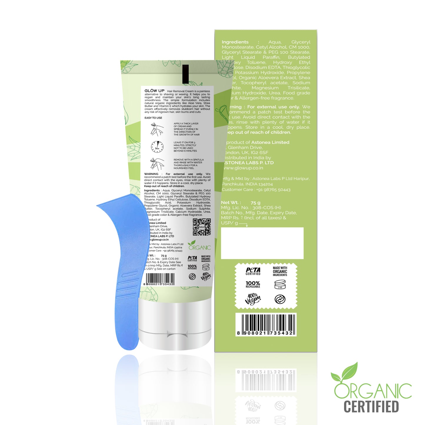 HYDRA SMOOTH HAIR REMOVAL CREAM - 75g