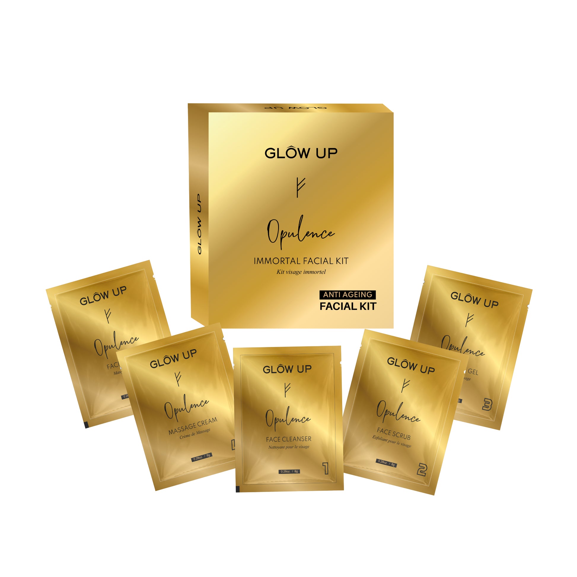 opulence immortal facial kit