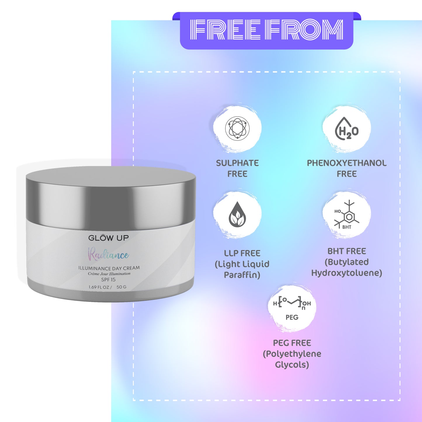 free from - Radiance Illuminance day cream