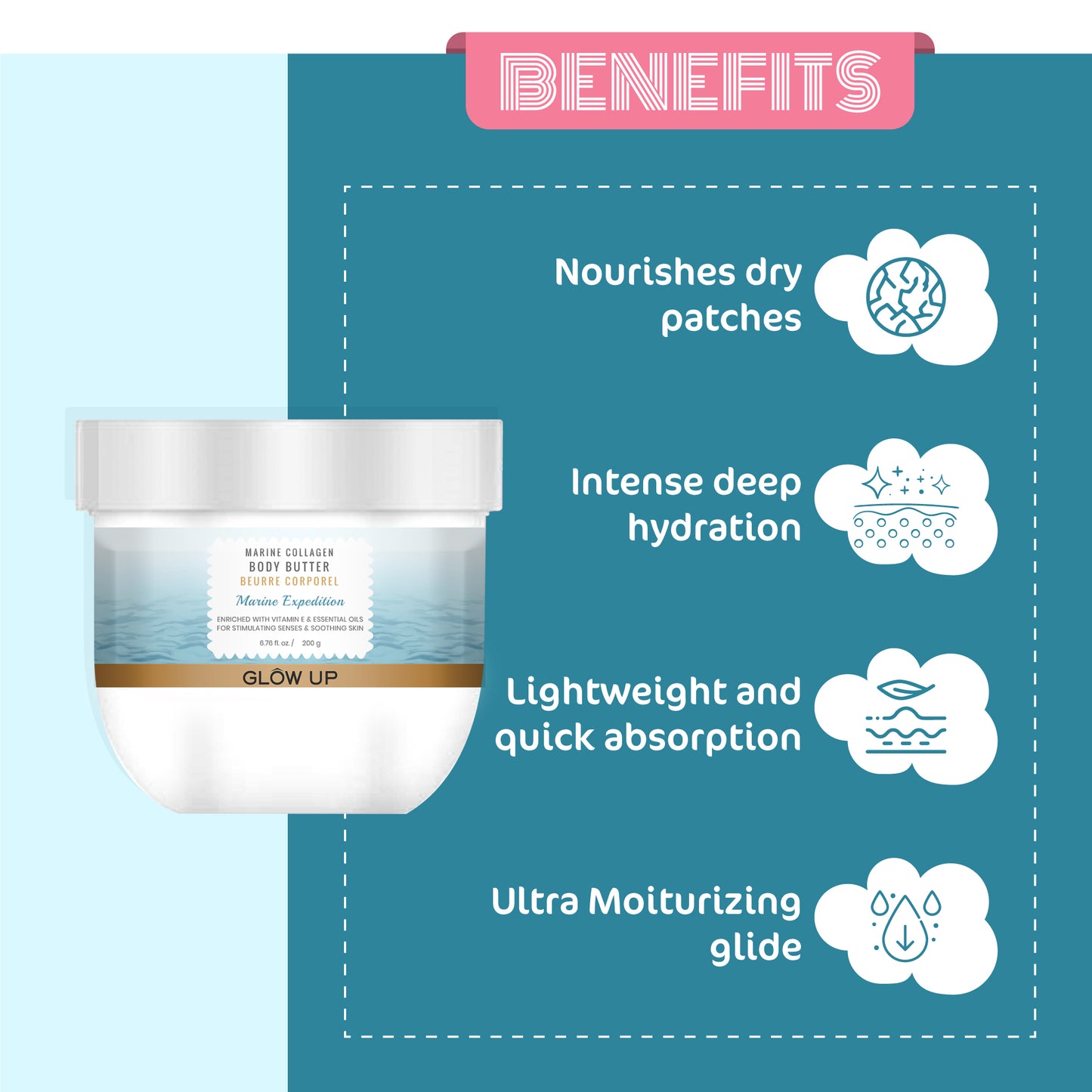 Benefits - Marine expedition Body Butter