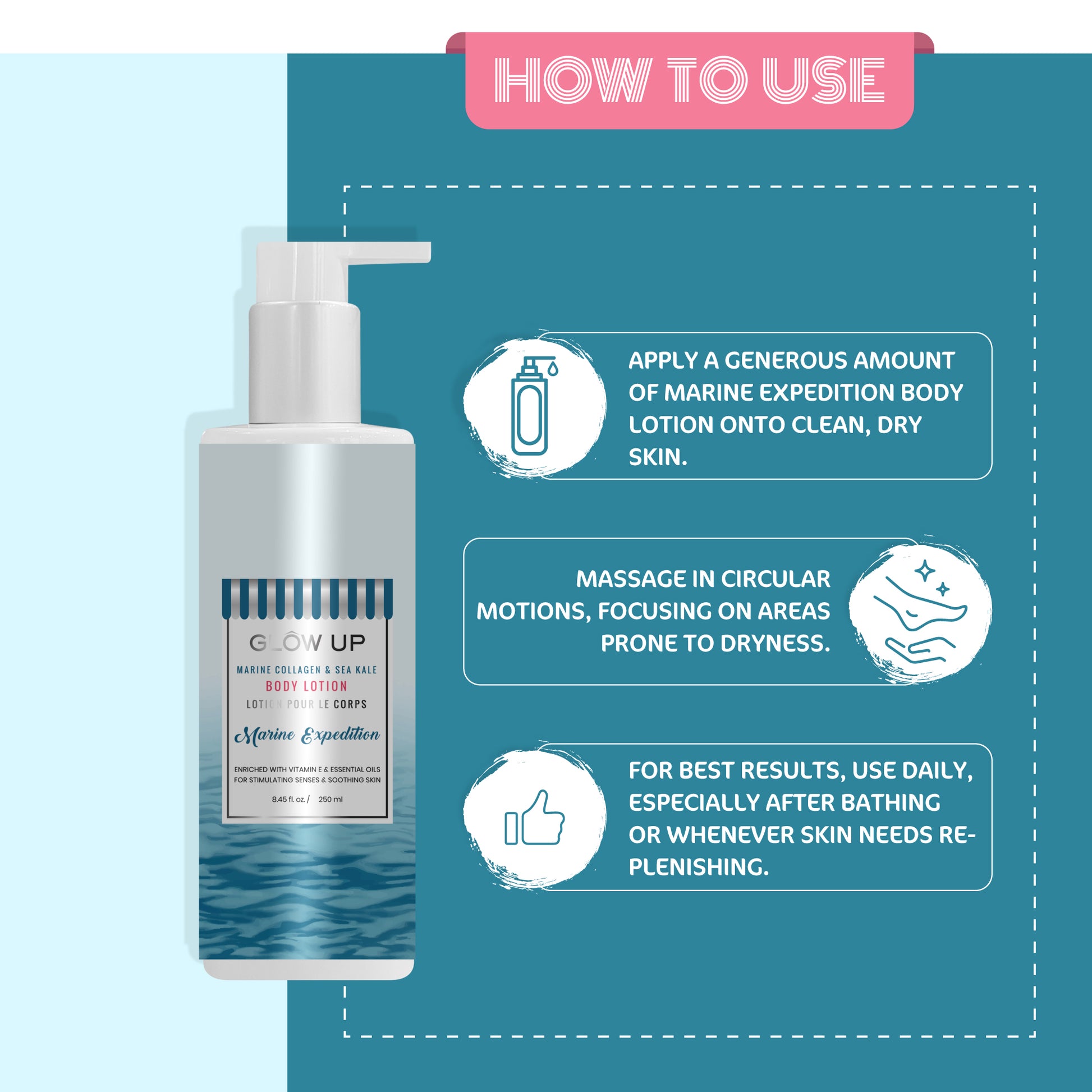 Marine Expedition Body Lotion How to use