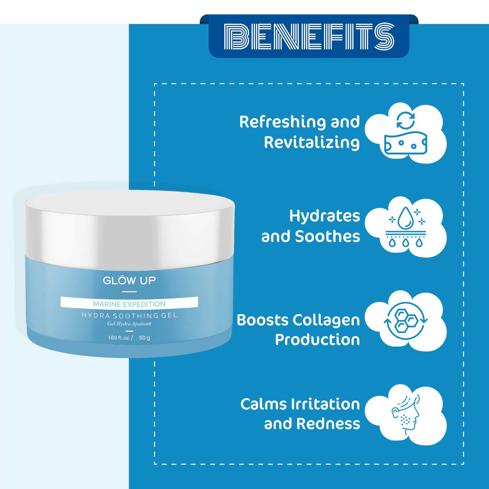 Benefits - Marine Expedition Hydra Soothing Gel