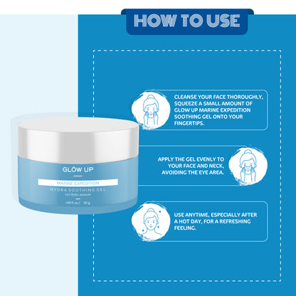 How to use - Marine Expedition Hydra Soothing Gel