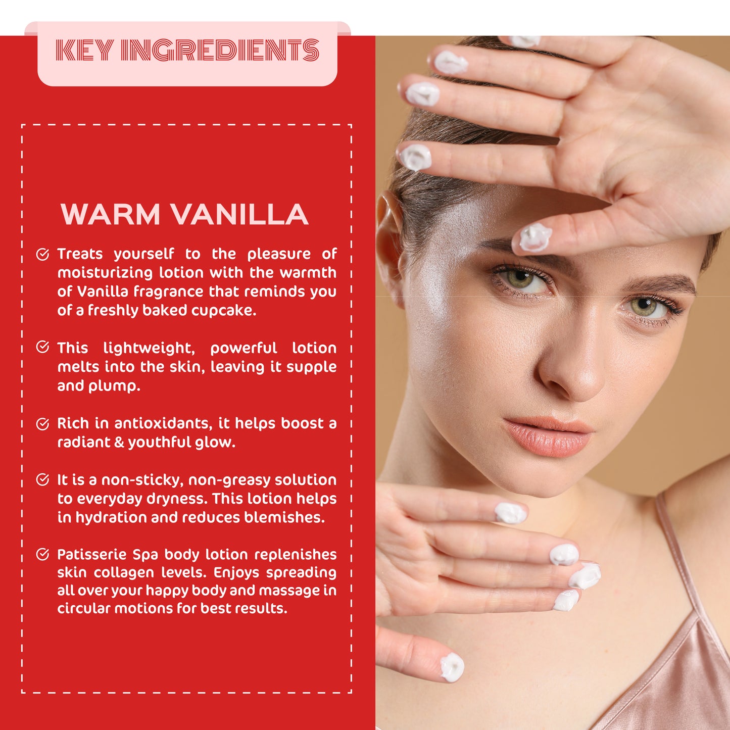 Key Ingredients - PATISSERIE SPA BODY LOTION