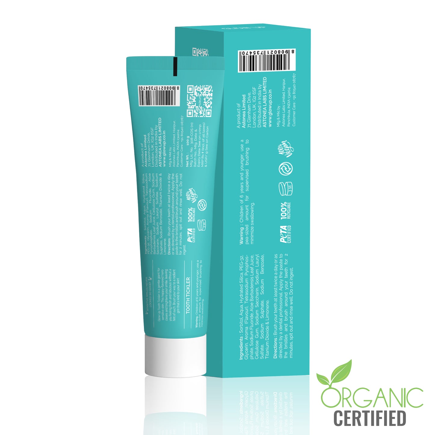 SENSITIVE TOOTH TICKLER TOOTHPASTE - 100G