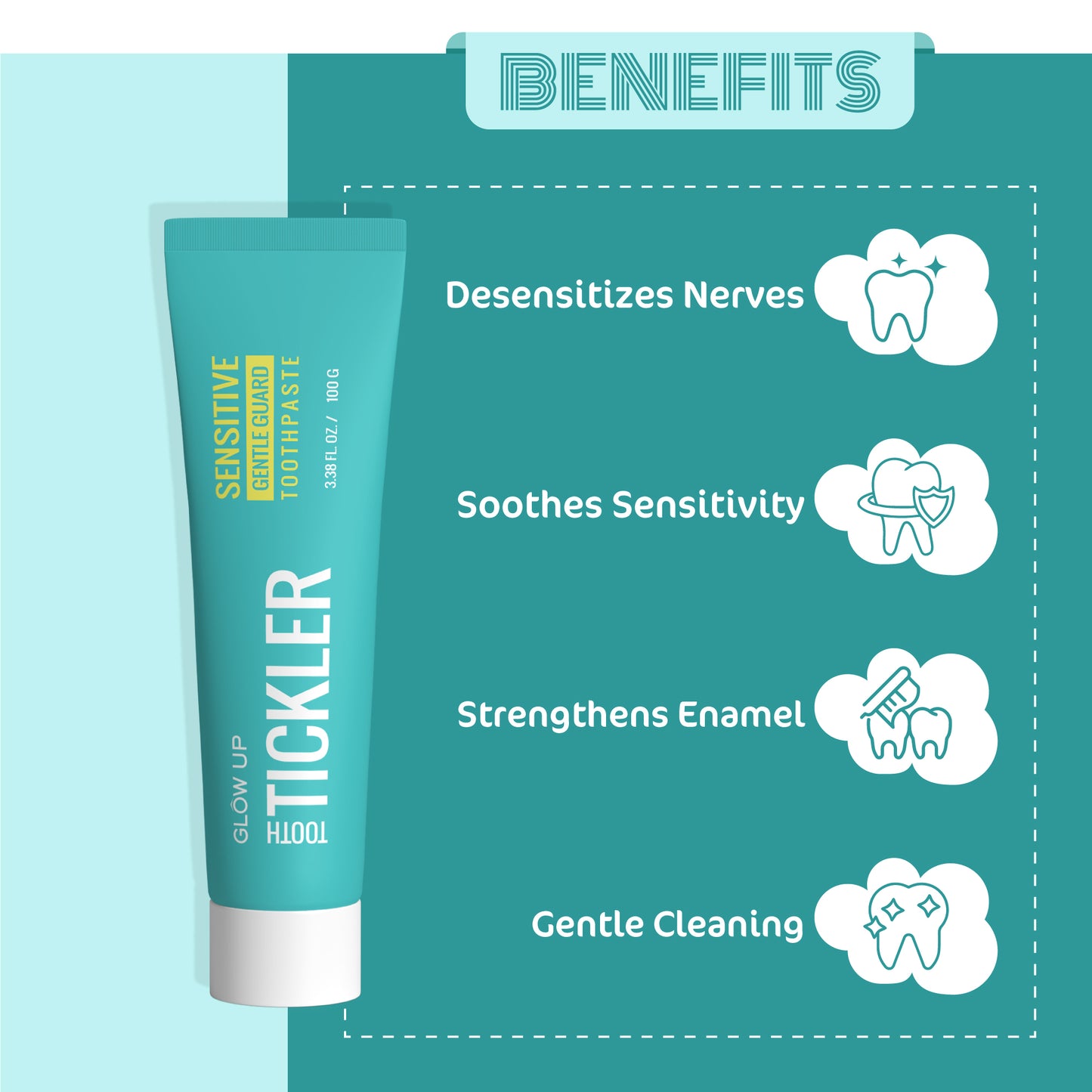 SENSITIVE TOOTH TICKLER TOOTHPASTE - 100G