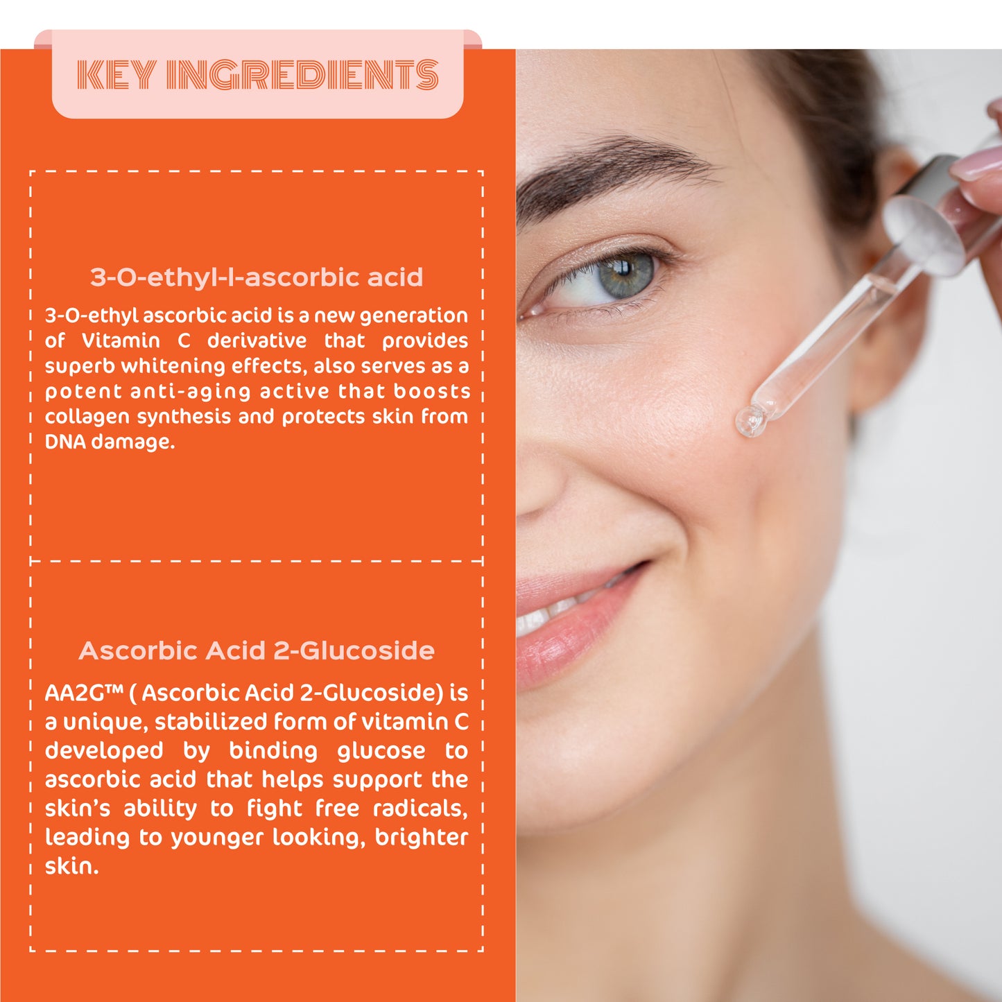 key ingredients - face serum