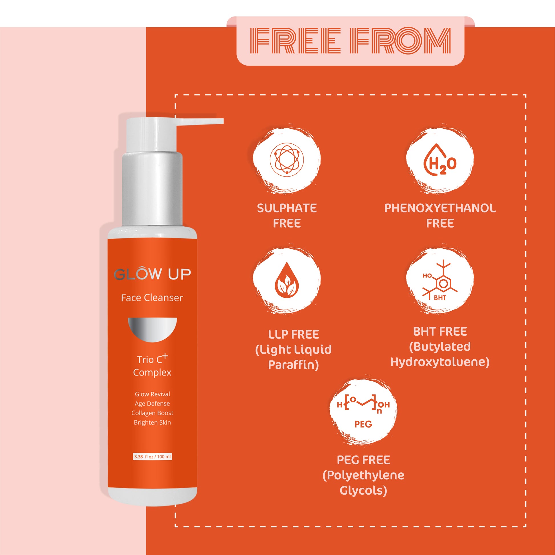 free from - Trio C+ cleanser