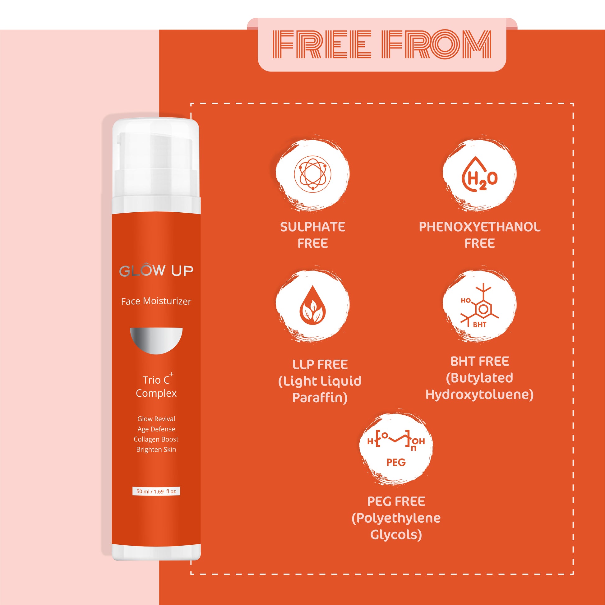 free from - face moisturizer