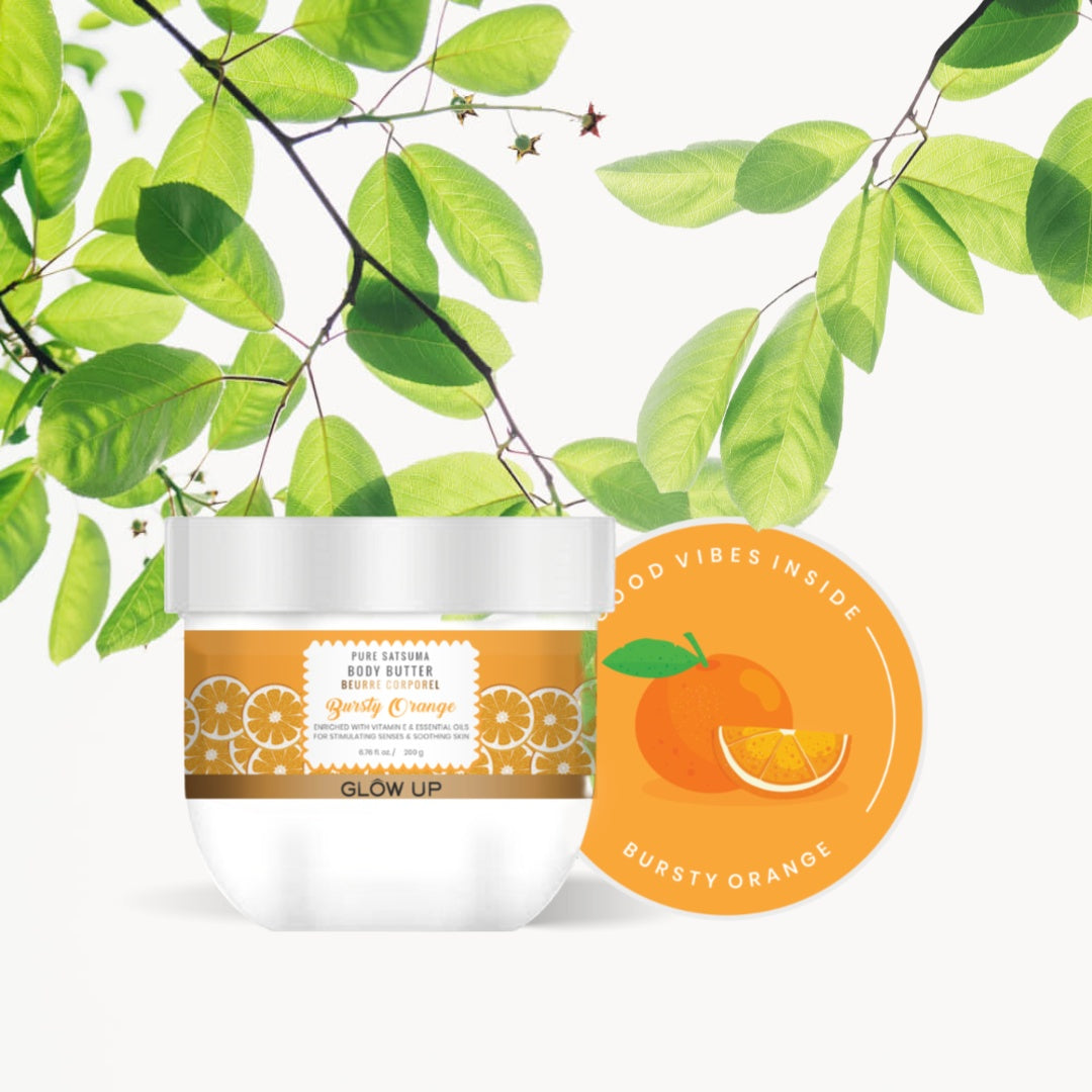 Front - Bursty Orange Body Butter